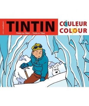 ÁLBUM PARA COLOREAR - TINTÍN EN EL TÍBET