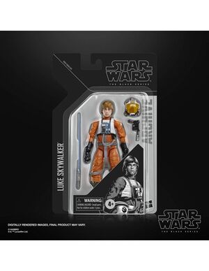 LUKE SKYWALKER FIG. 15 CM STAR WARS THE BLACK SERI