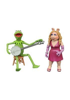 KERMIT AND MISS PIGGY ACTION FIGURES THE MUPPETS BEST OF SERIES 1