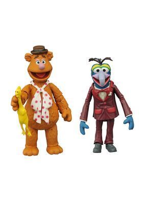 GONZO AND FOZZIE ACTION FIGURES THE MUPPETS BEST OF SERIES 1