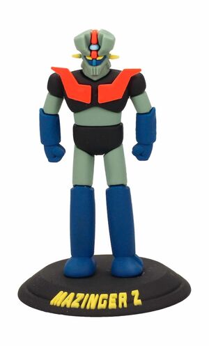 MINI FIGURA GOMA MAZINGER Z MAZINGER Z