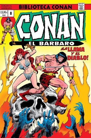 BIBLIOTECA CONAN. CONAN EL BARBARO 08